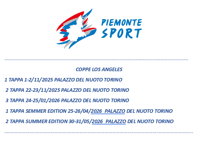 Coppa Los Angeles 5 Tappe